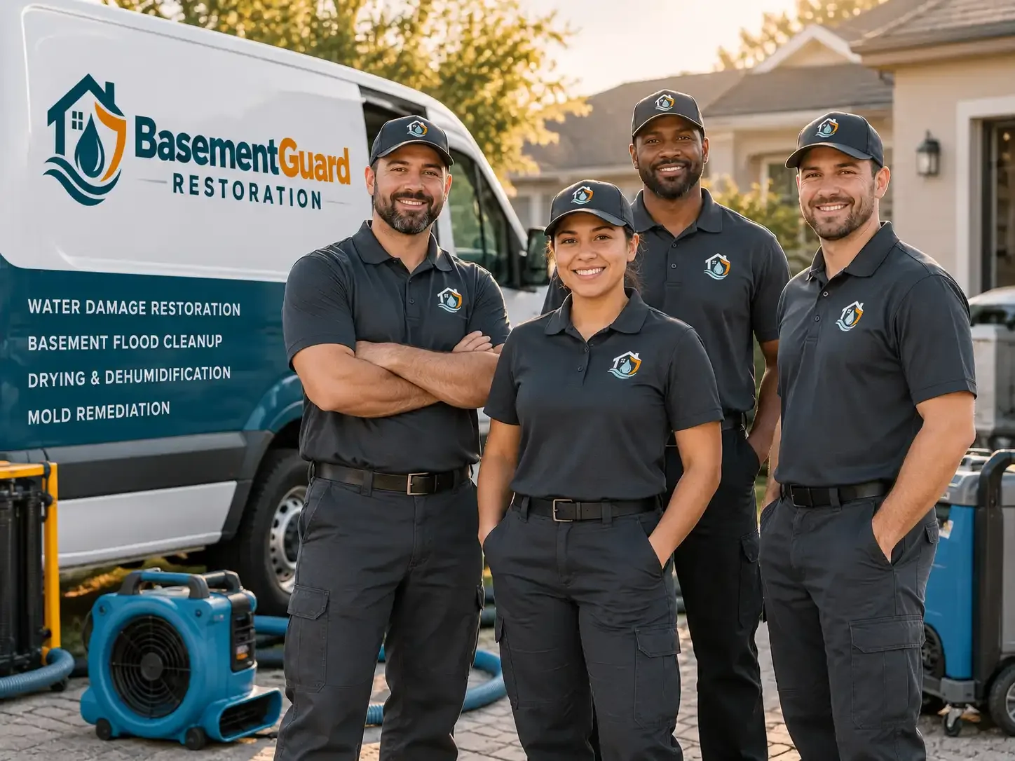 Basement Water Damage Restoration company in Letts, IA